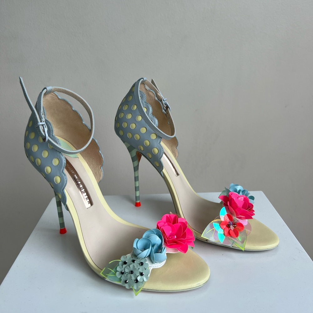 Sophia Webster Lilico Floral Heels